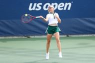 Fiona Ferro dropped just five games in her first match.